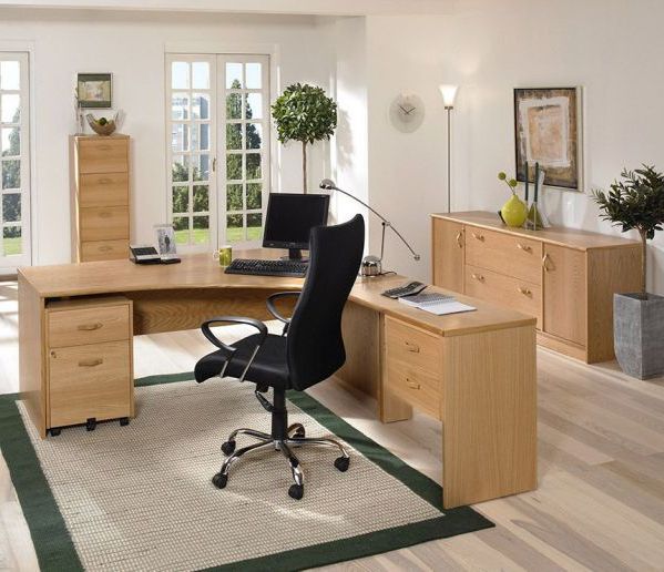 Contemporary Wood Executive Office Chairs With Fashionable Refreshing The Interior With Contemporary Home Office Furniture Collections (View 9 of 15)