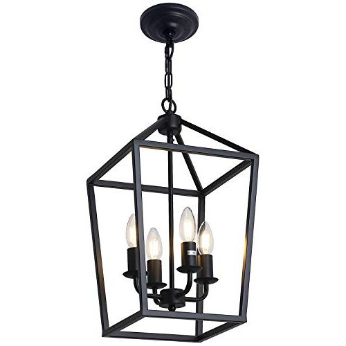 Ebay Intended For Recent Rustic Black Lantern Chandeliers (View 6 of 15)