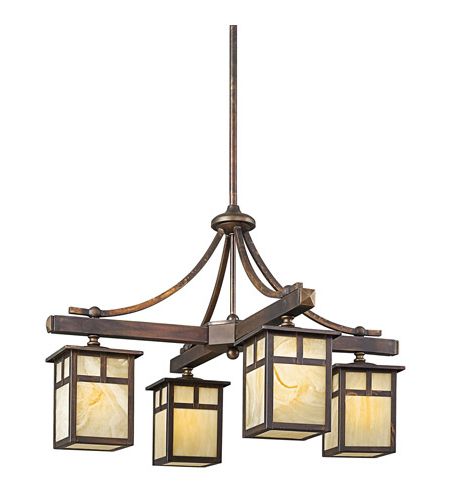 Latest 25 Inch Lantern Chandeliers In Kichler 49091cv Alameda 4 Light 25 Inch Canyon View Outdoor Chandelier (View 4 of 15)