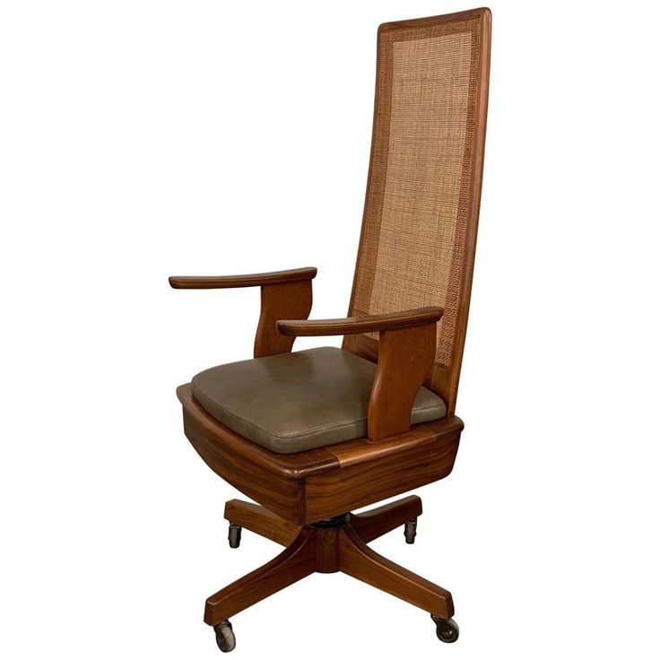Mid Century Modern High Back Executive Office Chair (View 10 of 15)