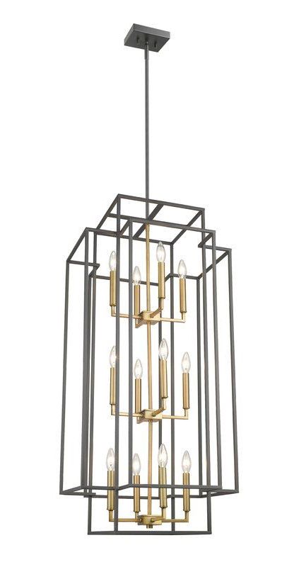 Most Recent Orona Dimmable Square / Rectangle Chandelier (View 8 of 15)