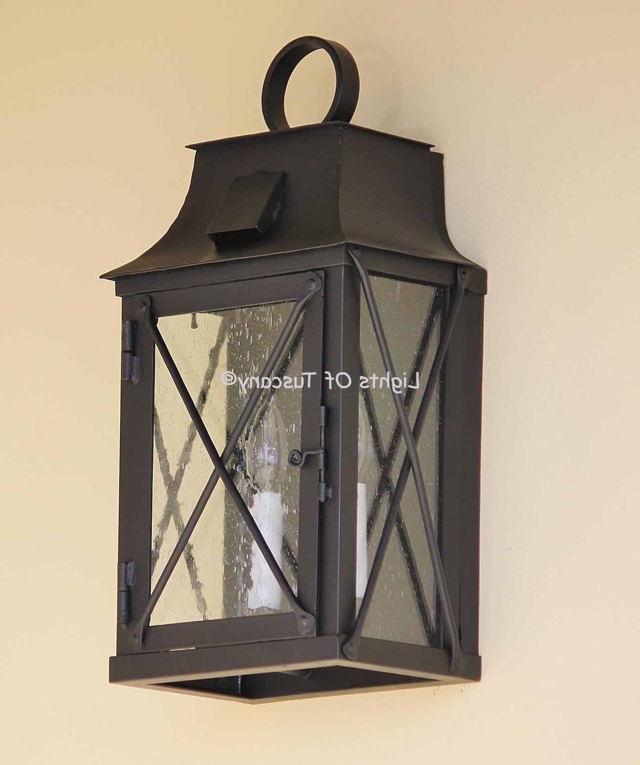Most Recently Released County French Iron Lantern Chandeliers Regarding Lights Of Tuscany 7370 2 French Lantern Style Outdoor Pocket Wall Light (View 15 of 15)