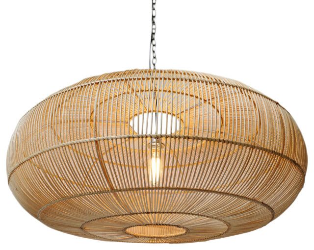Most Recently Released Ubud Rattan Lantern Large – Tropical – Pendant Lighting  Design Mix  Furniture (View 9 of 15)