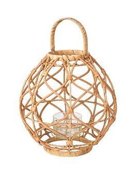 Most Up To Date Natural Rattan Lantern (View 13 of 15)