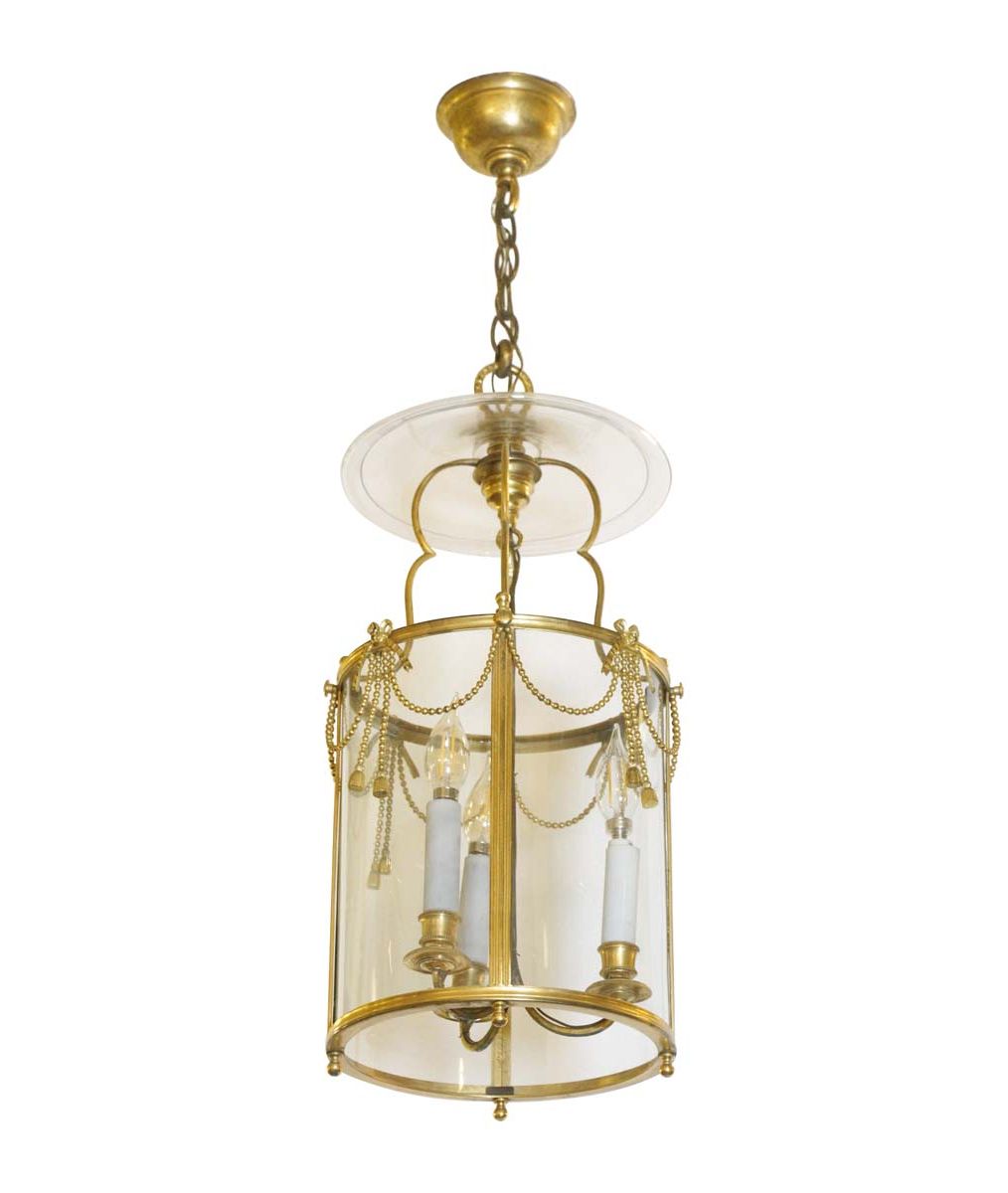 Olde Good  Things Pertaining To Most Up To Date Gilded Gold Lantern Chandeliers (View 9 of 15)