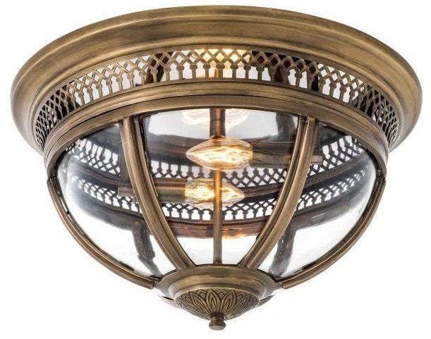 Residential Eichholtz Lampada Da Soffitto – Milia Shop With Regard To Trendy Pearl Bronze Lantern Chandeliers (View 6 of 15)