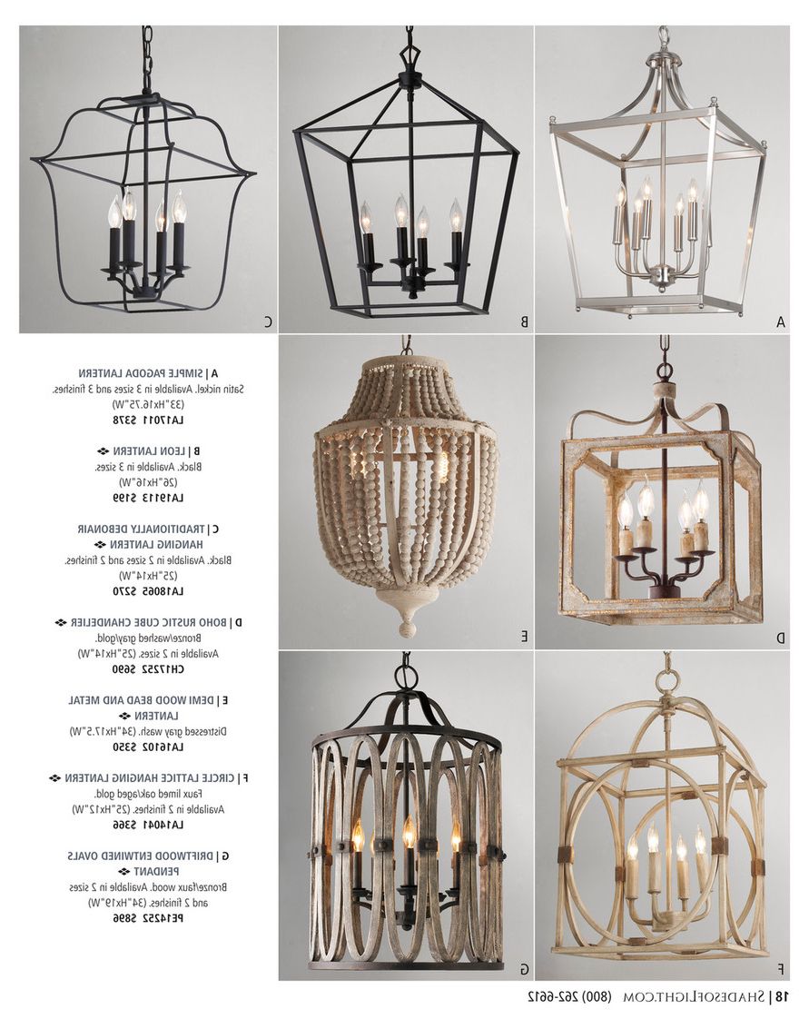 Shades Of Light – New England Nostalgia 2020 – Driftwood Entwined Ovals  Pendant – 5 Light With Regard To Preferred Weathered Driftwood And Gold Lantern Chandeliers (View 4 of 15)