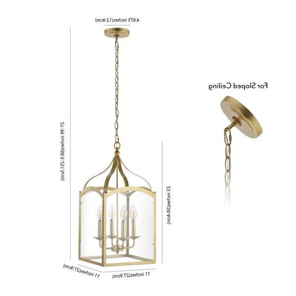 Trendy 27 Inch Lantern Chandeliers With Regard To Jonathan Y Ruth 11 In (View 6 of 15)