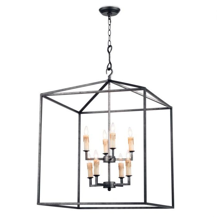 Well Known Blackened Iron Lantern Chandeliers Intended For The Well Appointed House – Luxuries For The Home – The Well Appointed Home  Regina Andrew Design Blackened Iron Cape Lantern (View 1 of 15)