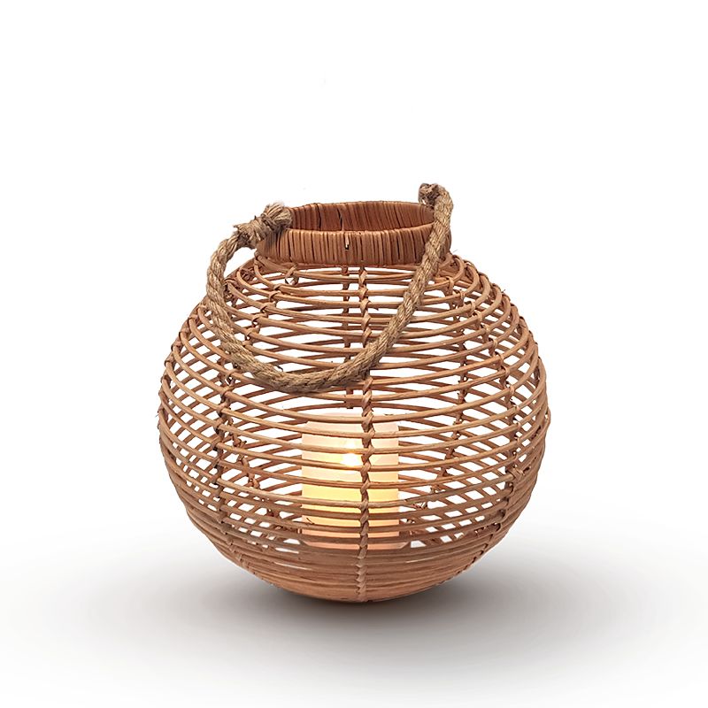 Well Known Natural Rattan Lantern With Natural Rattan Lantern/ Candle Holder – Art Of Rattan (View 10 of 15)