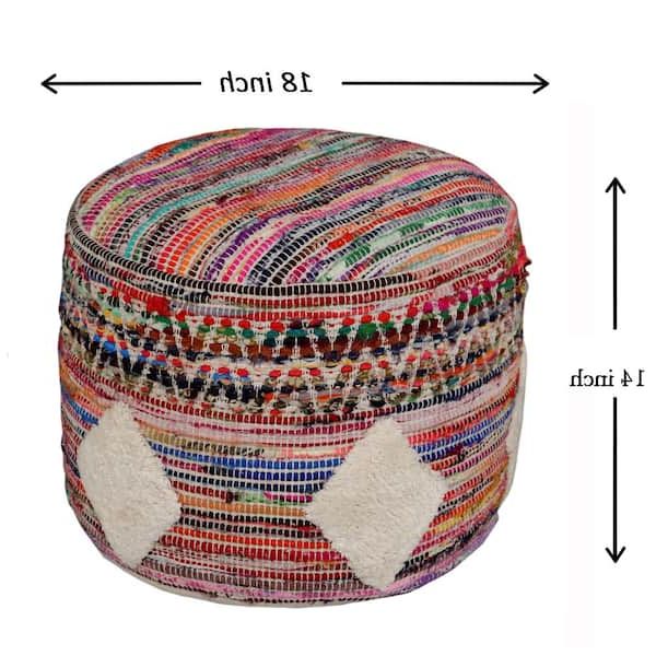 18 Inch Ottomans Regarding Most Popular Lr Home Southwest Bohemian 18 In. X 14 In (View 14 of 15)