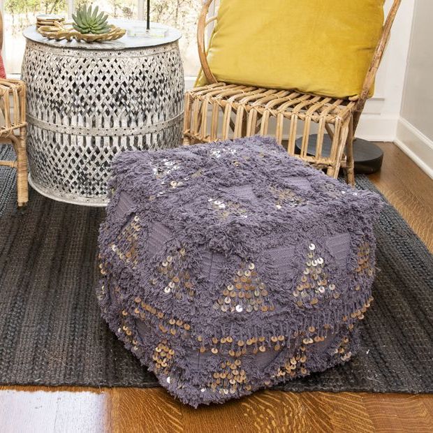 Antique Farmhouse Inside Most Recently Released Ottomans With Sequins (View 7 of 15)
