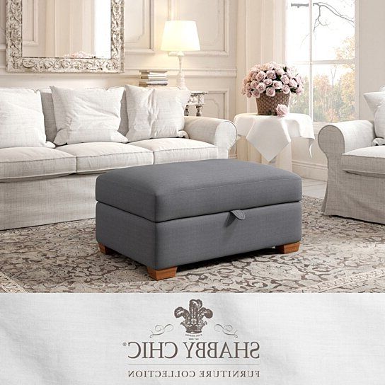 Charcoal Dot Ottomans Inside Current Buy Cailyn Ottoman Upholstered Storage Hinged Lidinspired Home On Dot &  Bo (View 13 of 15)