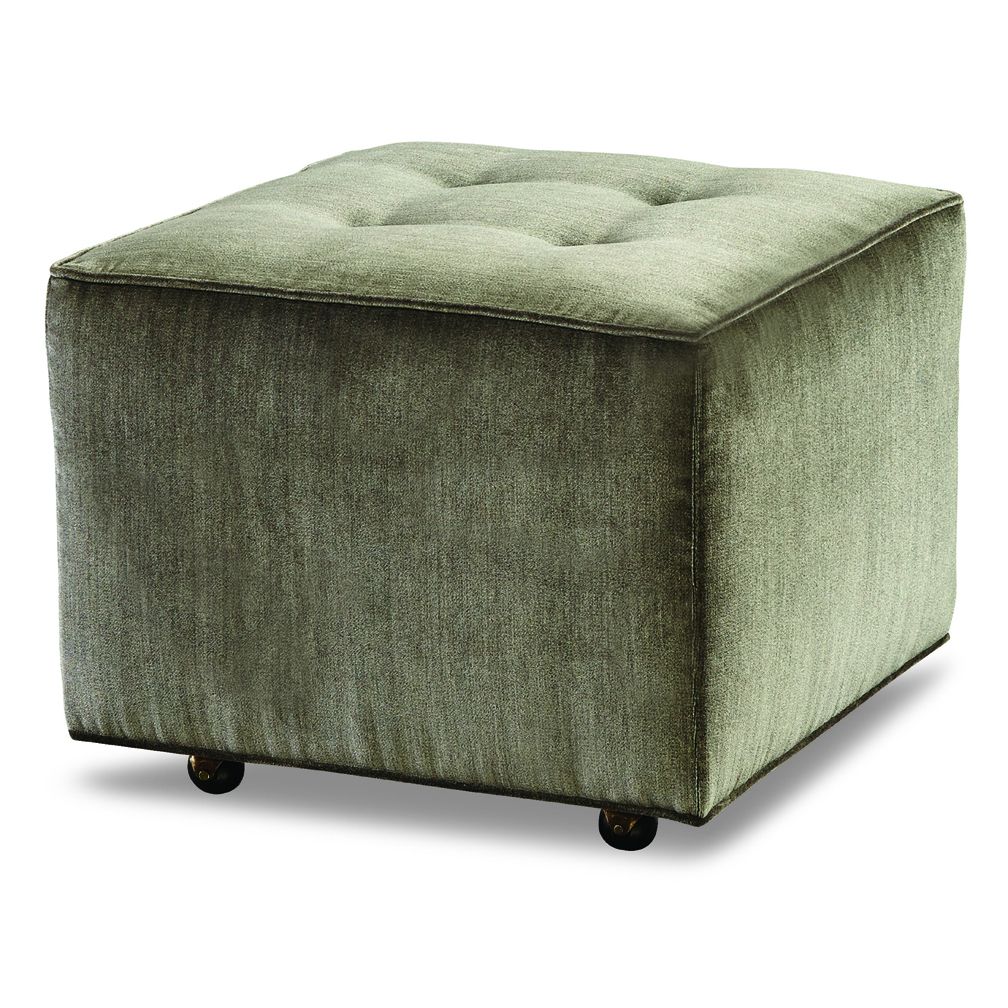 Famous Square Ottomans Regarding Stow Custom Square Ottoman – Luxe Home Company (View 2 of 15)