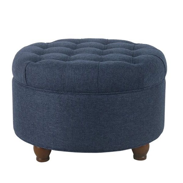 Most Recent Alcott Hill® Henninger Upholstered Storage Ottoman & Reviews (View 11 of 15)