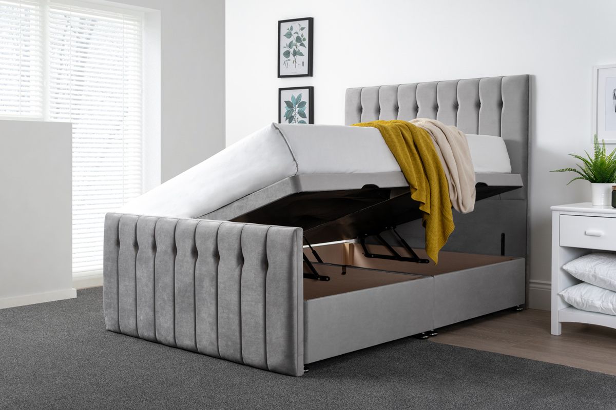 Most Recent Giltedge Beds Stromness 3ft Single Ottoman Bed For Single Ottomans (View 13 of 15)
