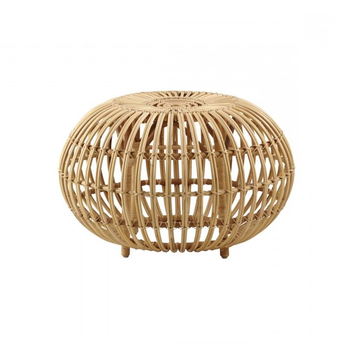 Newest Rattan Ottomans Within Ottoman Pouf L  Sika Design (View 6 of 15)