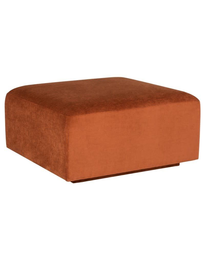Nuevo Lilou (terracotta Black) Ottoman (hgsc870) – Furnish This Inside Well Liked Terracotta Ottomans (View 11 of 15)