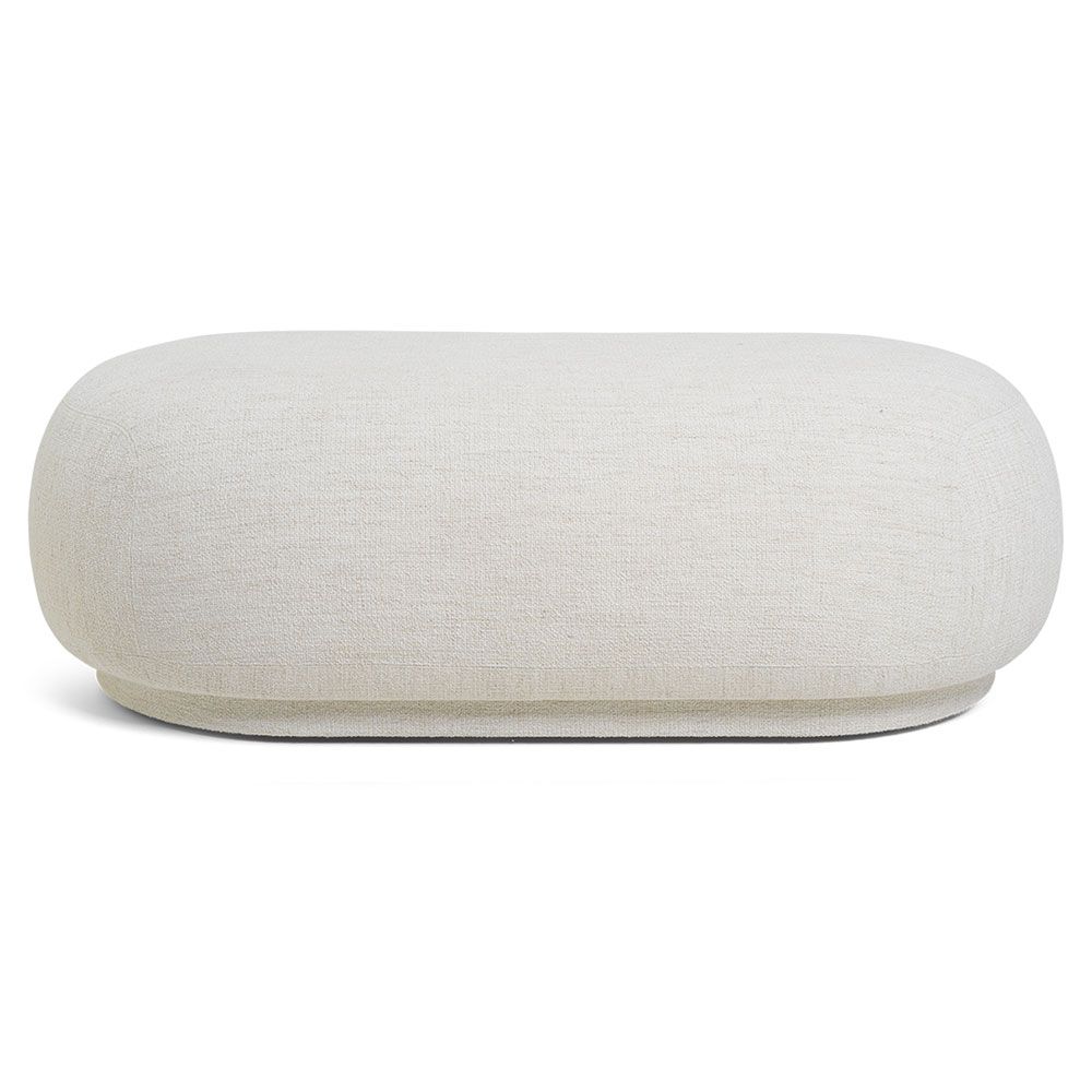 Off White Ottomans Within Fashionable Rico Ottoman – Boucle Off White – Rouse Home (View 12 of 15)