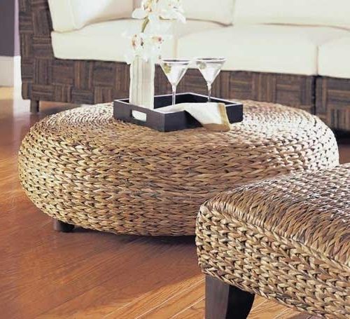 Rattan Ottomans – Ideas On Foter Within Popular Rattan Ottomans (View 4 of 15)