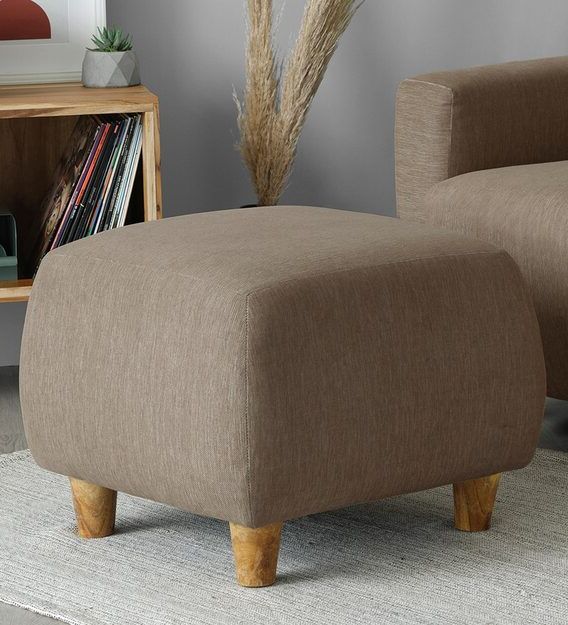 Recent Buy Yolo Ottoman In Coco Brown Coloursleepyhead Online – Ottomans –  Seating – Furniture – Pepperfry Product Throughout Coconut Ottomans (View 7 of 15)