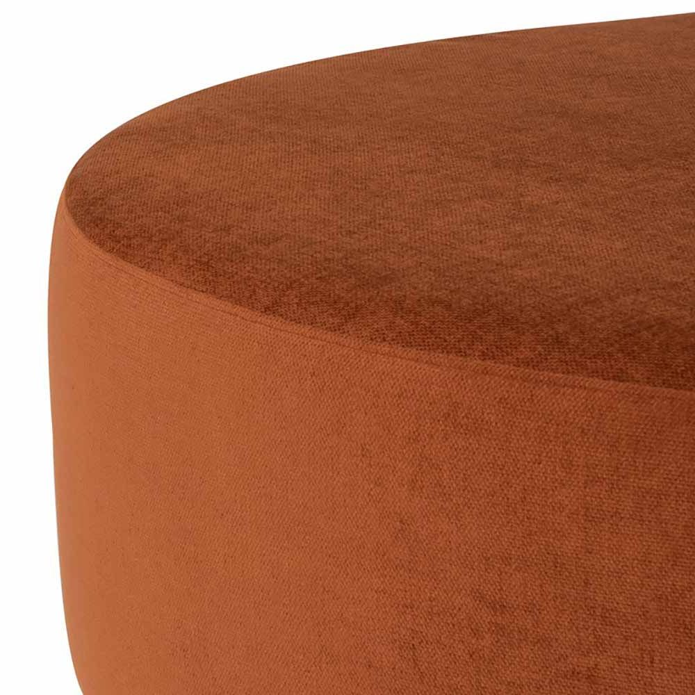 Roberta Ottoman – Terracotta – Rouse Home Within Popular Terracotta Ottomans (View 4 of 15)