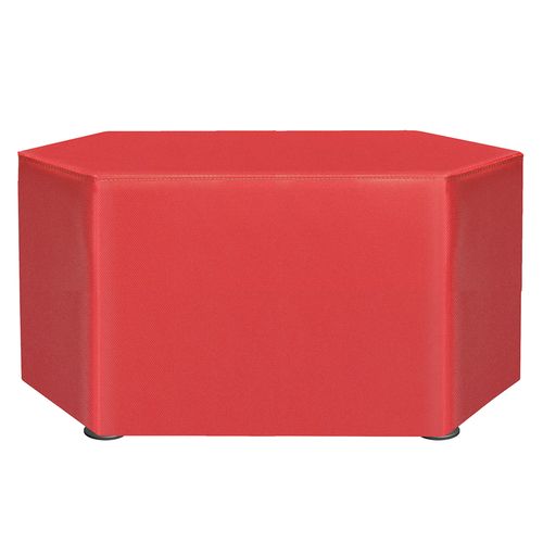 Well Known Modular Soft Seating Hexagon Ottomans (View 12 of 15)