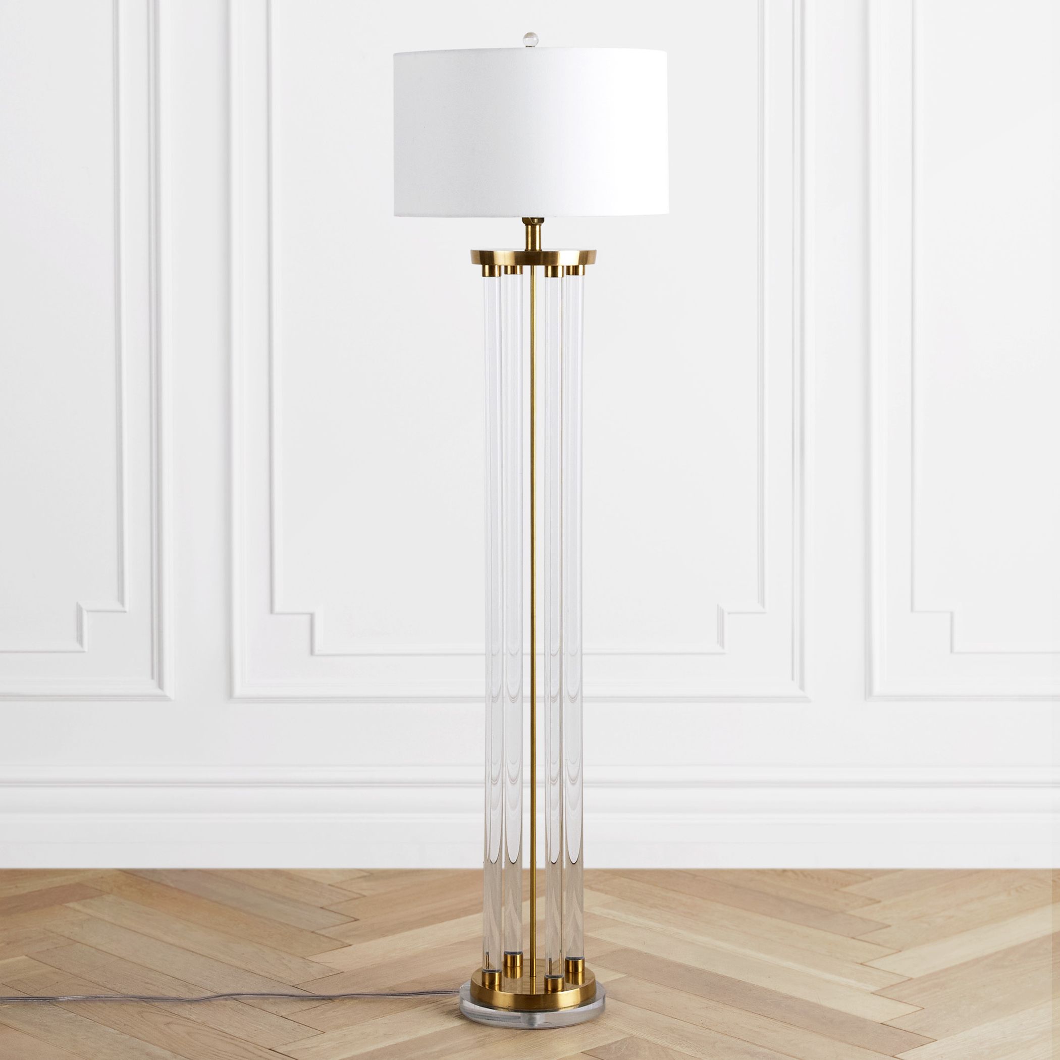 2020 Acrylic Floor Lamps In Cyrus Floor Lamp (View 1 of 15)