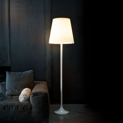2020 Frosted Glass Floor Lamps Throughout Floor Lamp Fontana Arte Lumen (View 3 of 15)