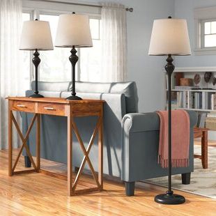3 Piece Table Lamps & Floor Lamps Sets (View 11 of 15)