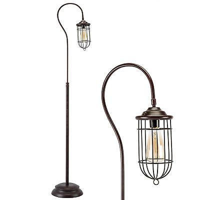 62 Inch Industrial Adjustable Floor Lamp Standing Lamp For Living Room  Office (View 11 of 15)