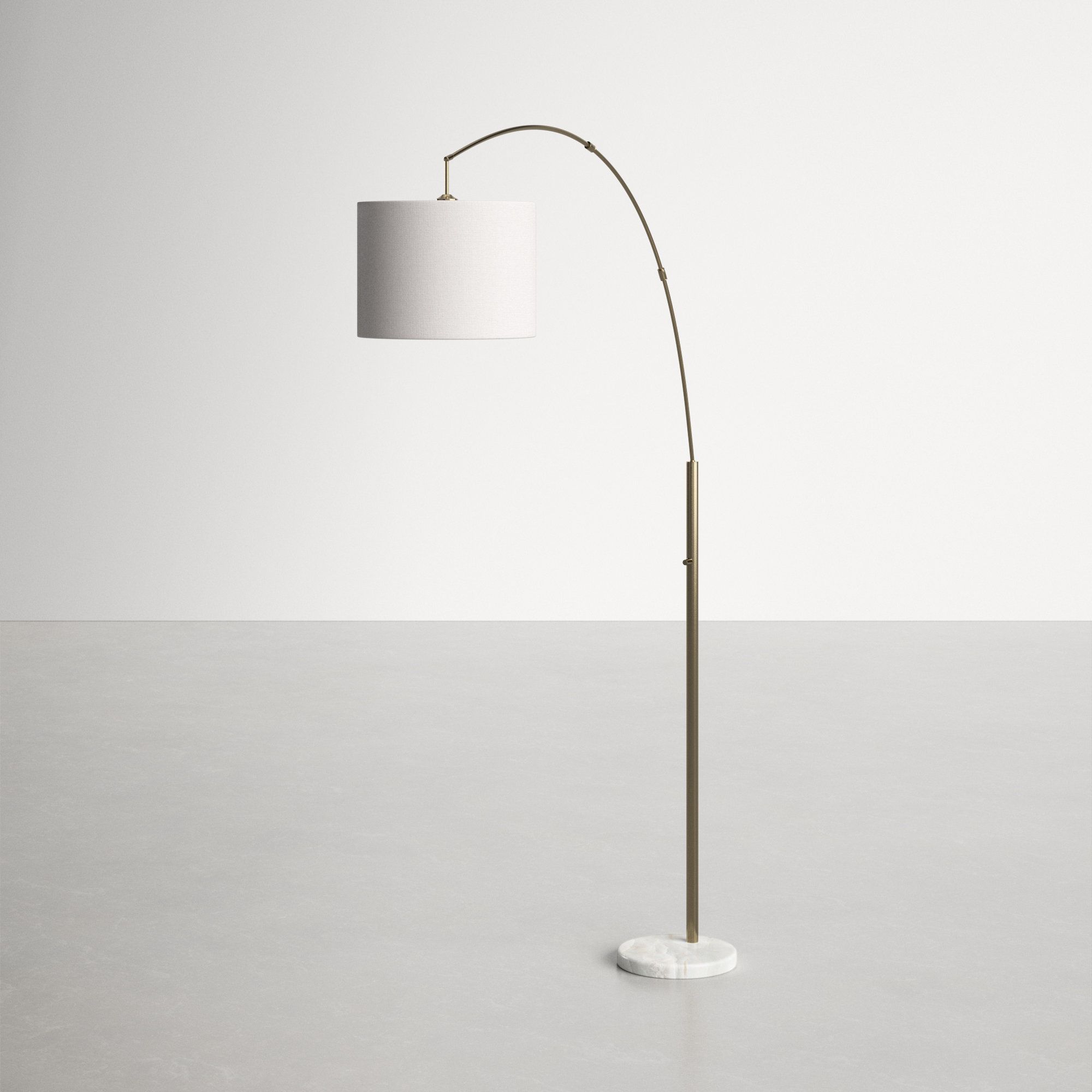 Allmodern Throughout Widely Used Grey Shade Floor Lamps (View 8 of 15)