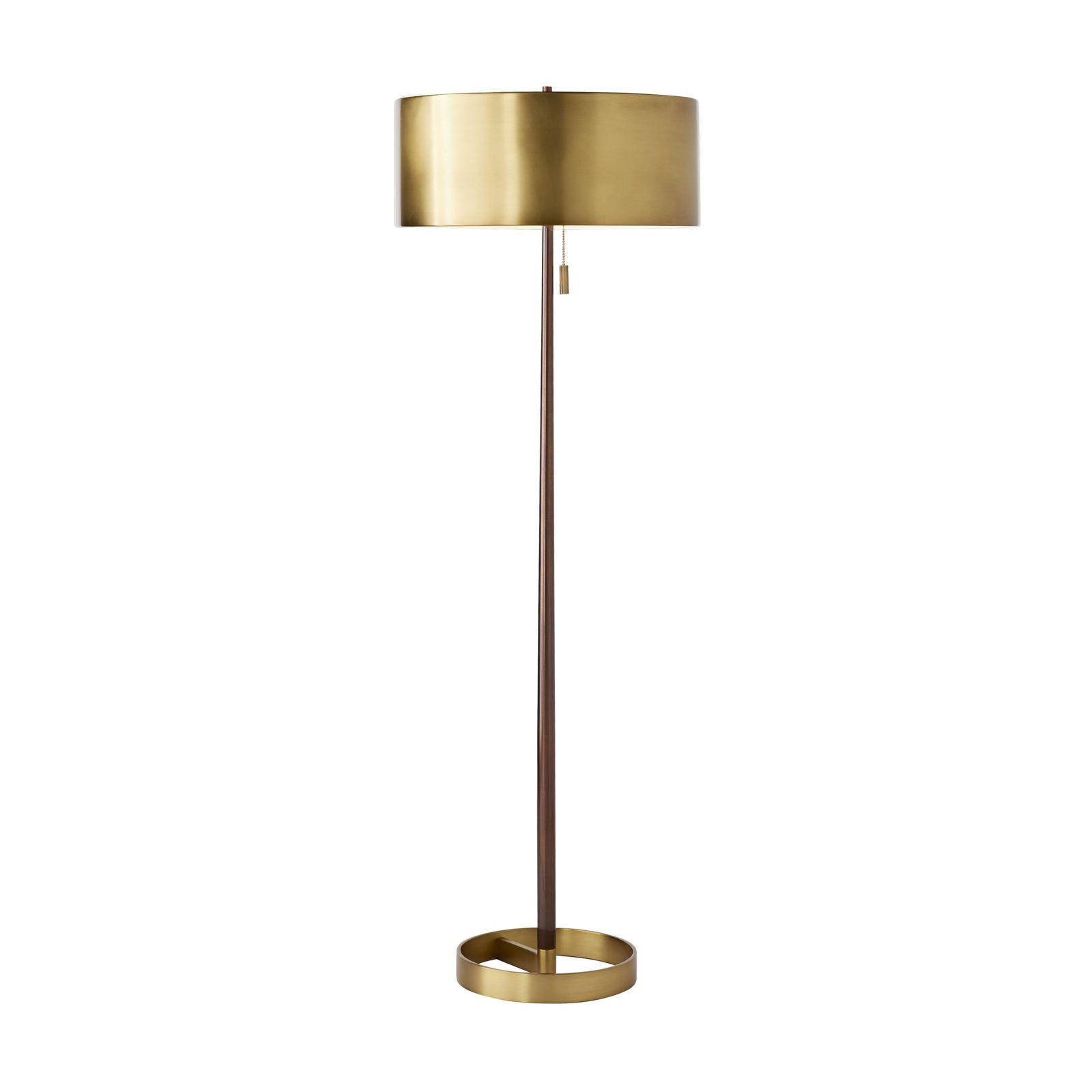 Antique Brass Floor Lamps Pertaining To Widely Used Antique Brass Floor Lamp – Modern Antique Brass Floor Lamp (View 2 of 15)