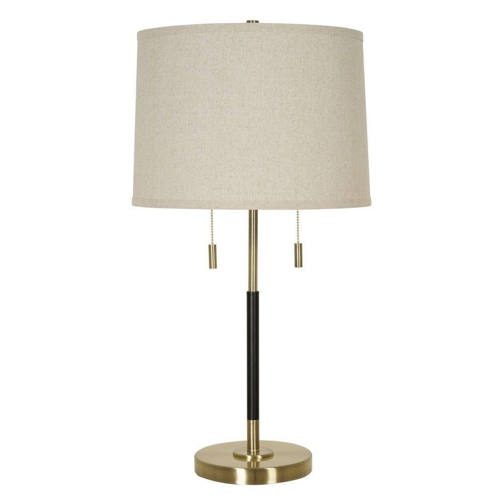 Cresswell Lighting Dual Pull Chain Floor Table Lamp (includes Led Light Bulb)  – Cresswell Lighting (View 7 of 15)