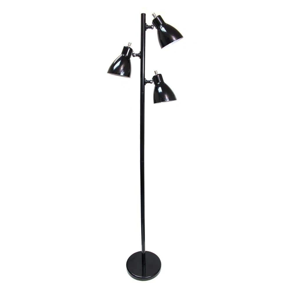 Current 3 Light Floor Lamps With Regard To Simple Designs 64 In (View 11 of 15)