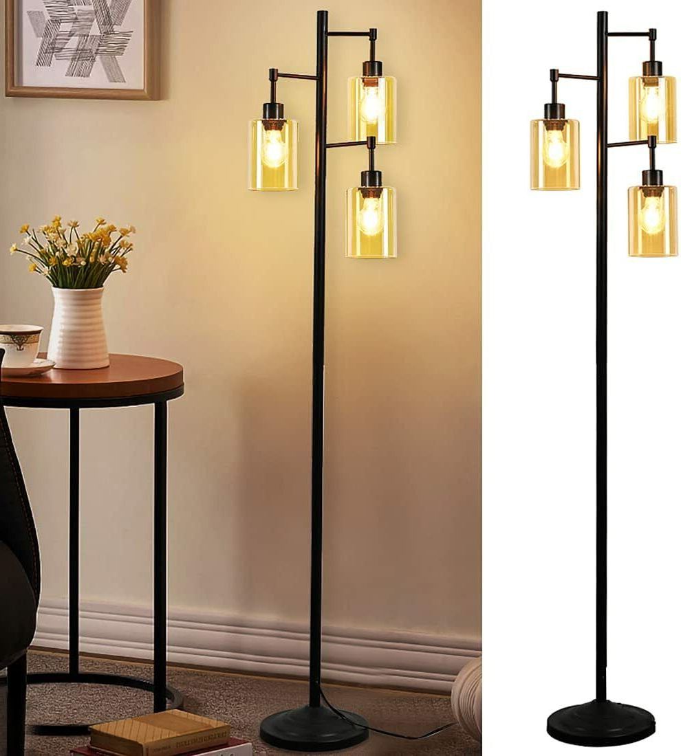 Ebay Intended For 3 Light Tree Floor Lamps (View 9 of 15)