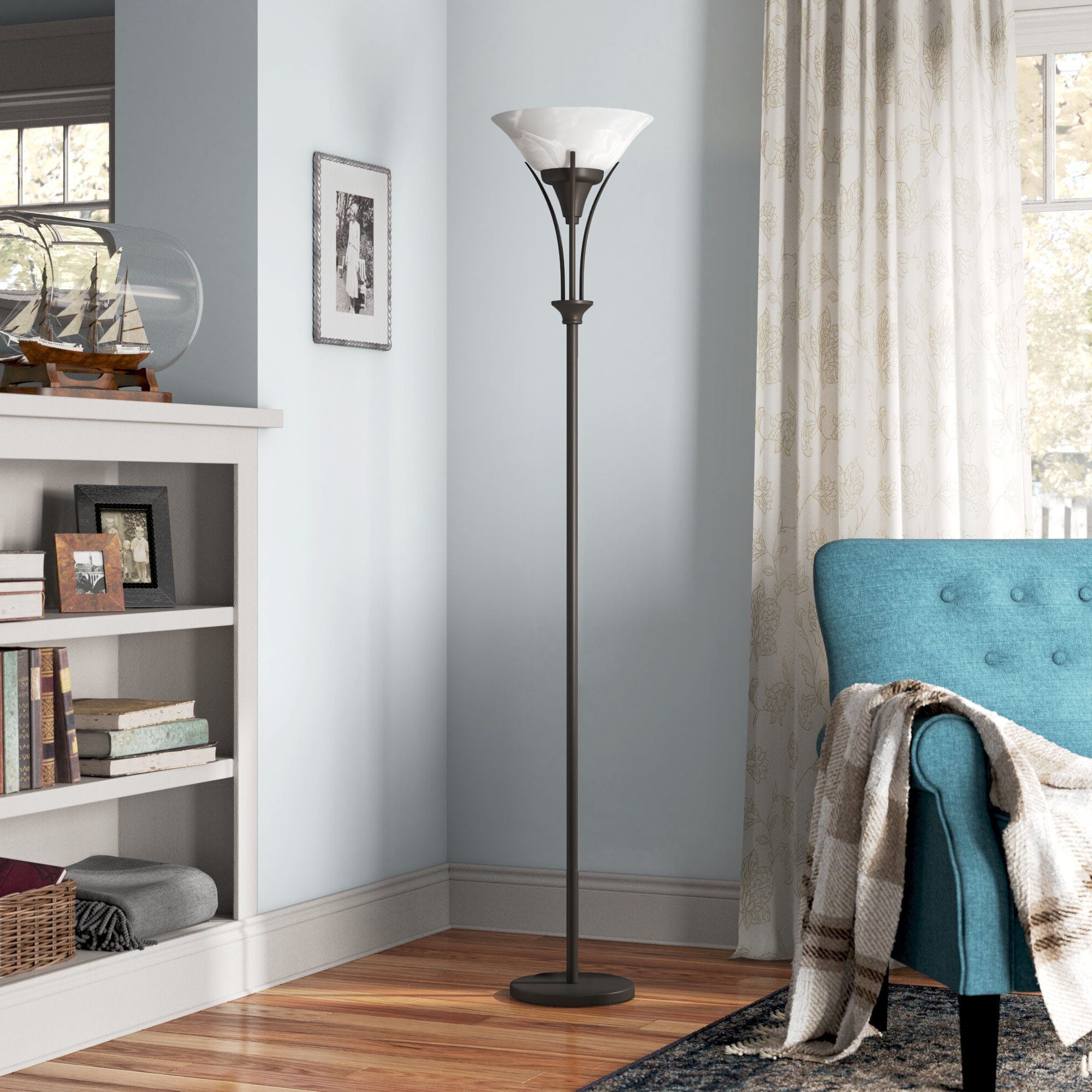 Extra Tall (70+ Inches) Floor Lamps In Current 75 Inch Floor Lamps (View 2 of 15)