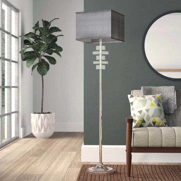 Famous Chrome Crystal Tower Floor Lamps Throughout Crystal Tower Floor Lamp (View 3 of 15)