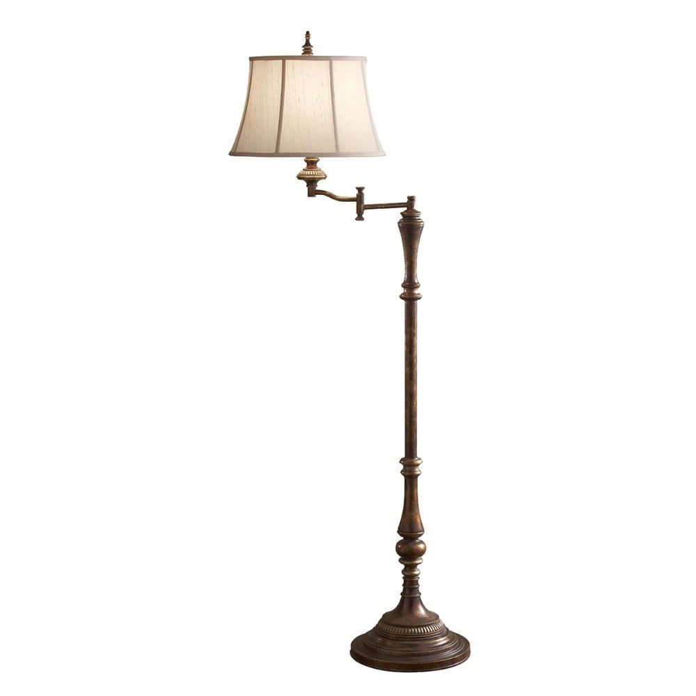 Fashionable Adjustble Arm Floor Lamps For Feiss Gibson Swing Arm Floor Lamp (View 7 of 15)