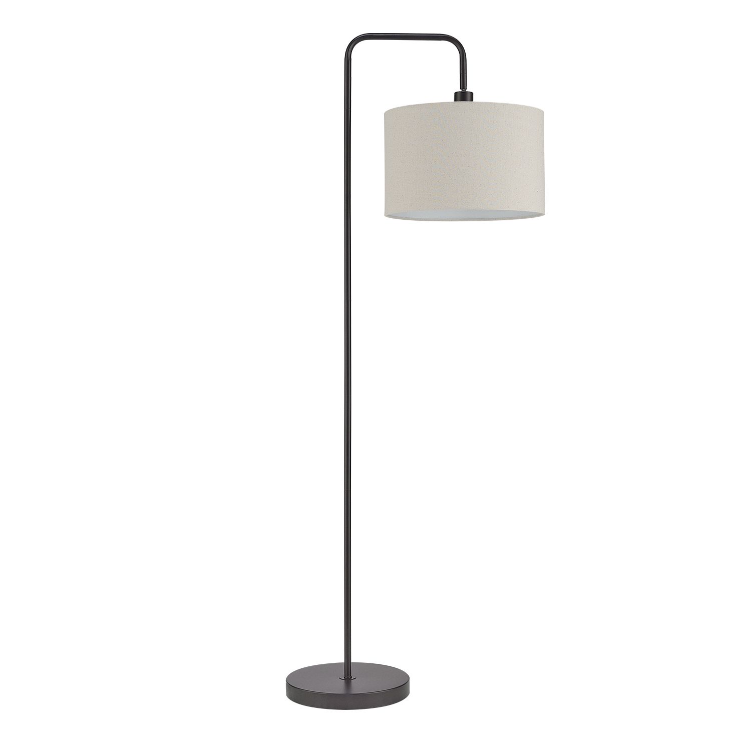 Fashionable Globe Electric Barden 58" Dark Bronze Floor Lamp With Beige Fabric Shade,  67395 – Walmart Within Dark Bronze Floor Lamps (View 4 of 15)