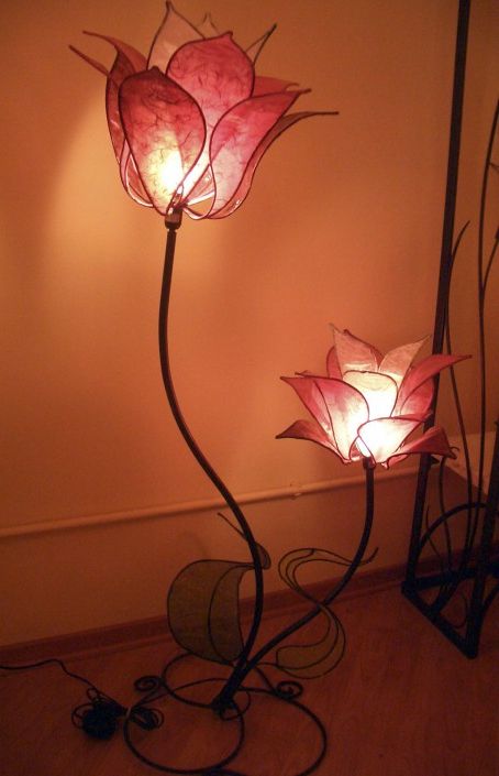 Favorite Flower Floor Lamps Pertaining To Creature – Lampadani (View 7 of 15)