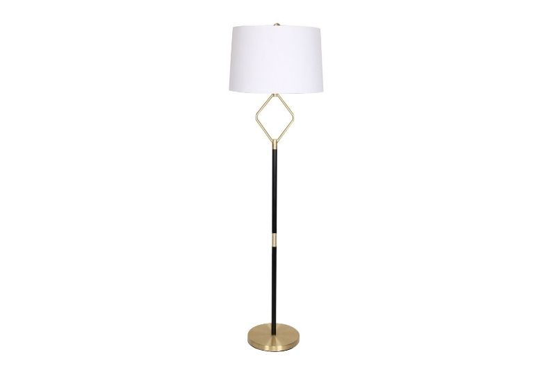 Floor Lamp 799 With Diamond Shape Ifurniture The Largest Furniture Store In  Edmonton. Carry Bedroom Furniture, Living Room Furniture,sofa, Couch,  Lounge Suite, Dining Table And Chairs And Patio Furniture Over 1000+  Products (View 5 of 15)