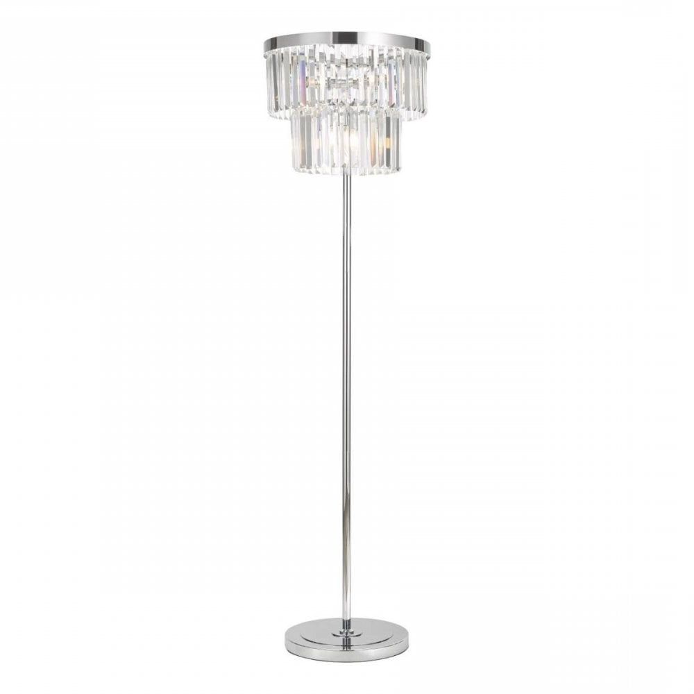 In Latest Wide Crystal Floor Lamps (View 1 of 15)
