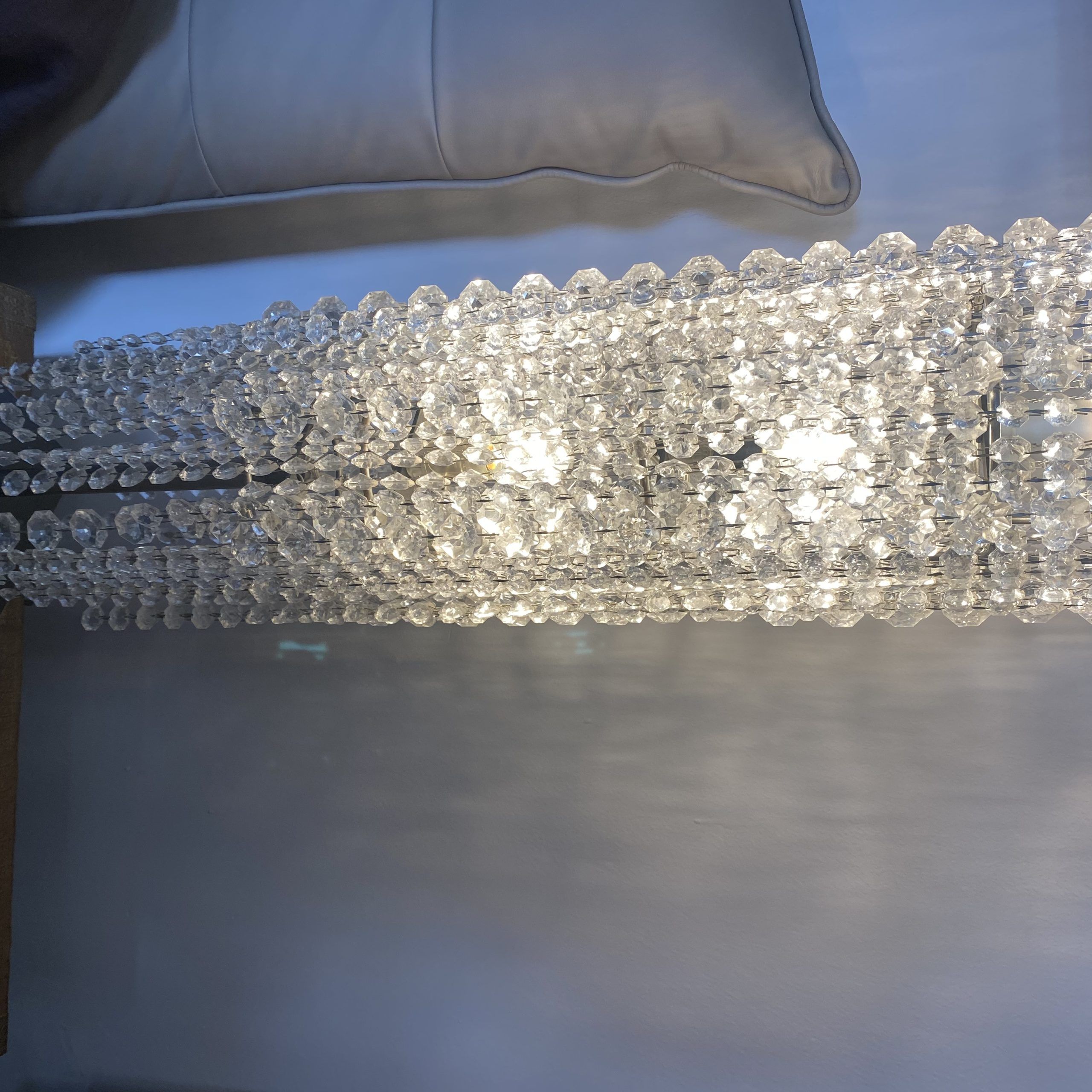 Intondo Throughout Crystal Bead Chandelier Floor Lamps (View 2 of 15)