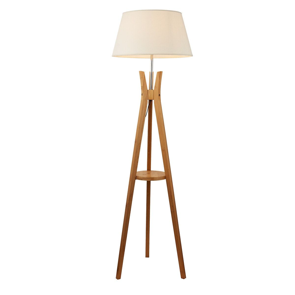 La  Redoute With Regard To Wood Tripod Floor Lamps (View 3 of 15)
