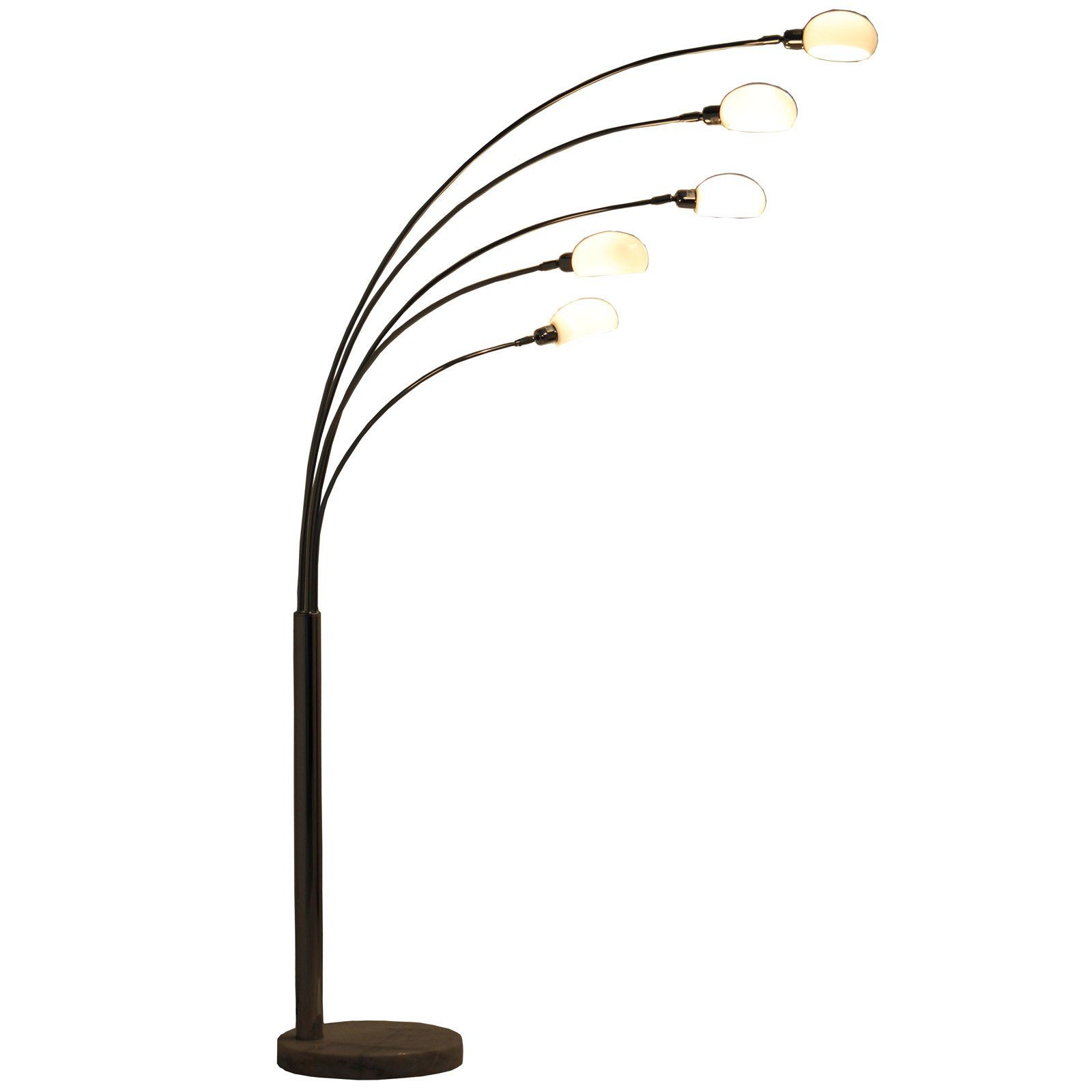 Lounge Chrome 5 Light Floor Lamp In Latest 5 Light Floor Lamps (View 8 of 15)