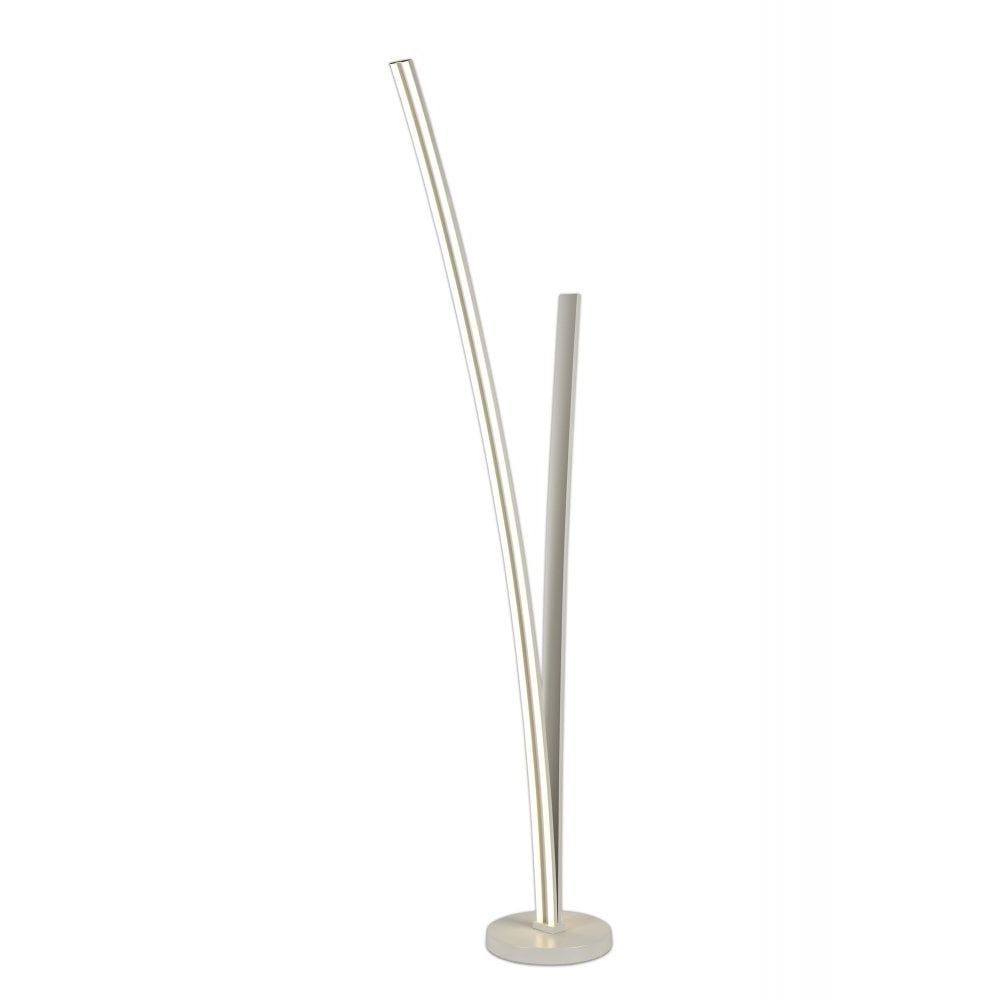 Lumiere Revelstoke 2 Led Floor Lamp Dimmable In White Inside Best And Newest Floor Lamps With Dimmable Led (View 9 of 15)