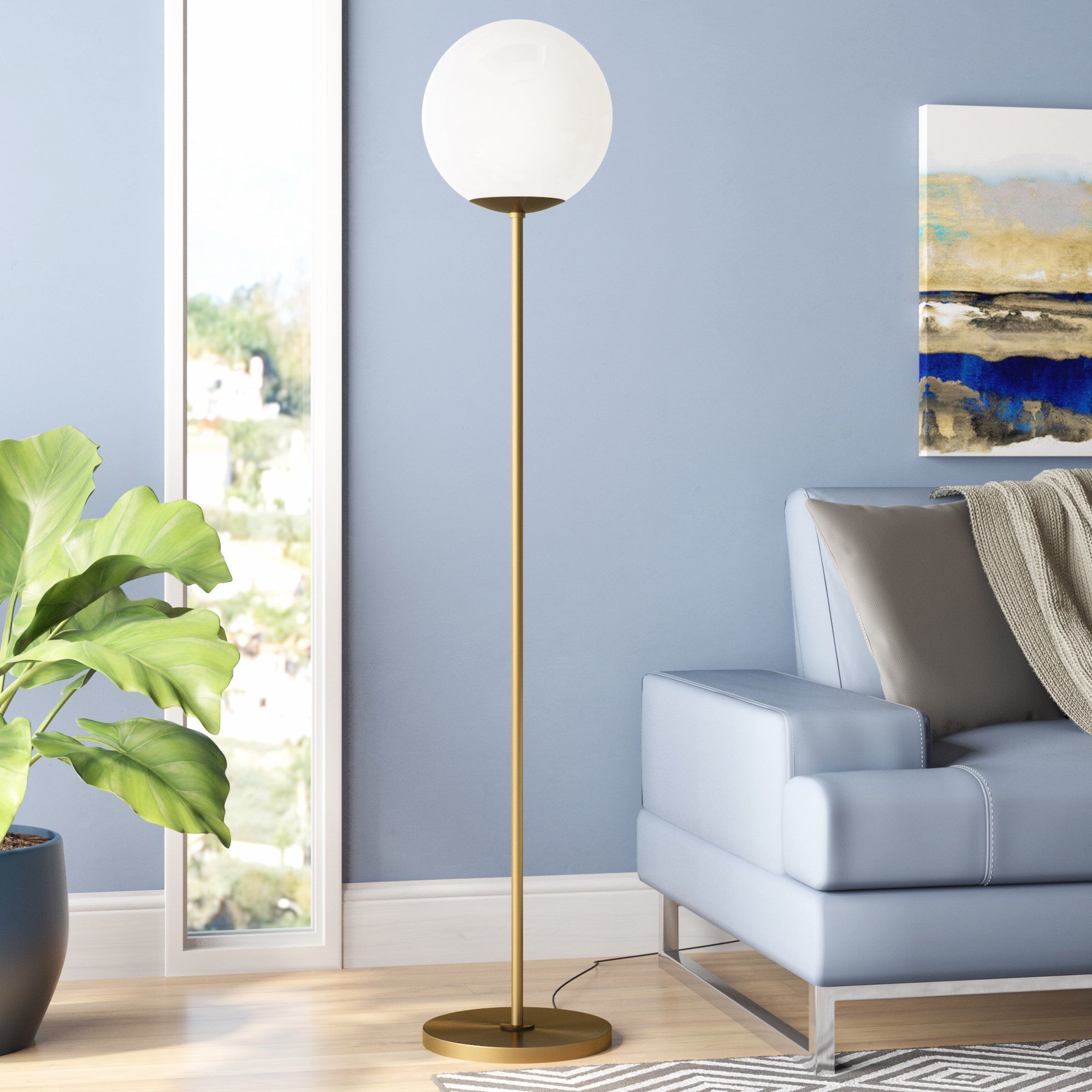 Mid Century Floor Lamps Intended For Recent Mid Century Floor Lamp – Visualhunt (View 8 of 15)