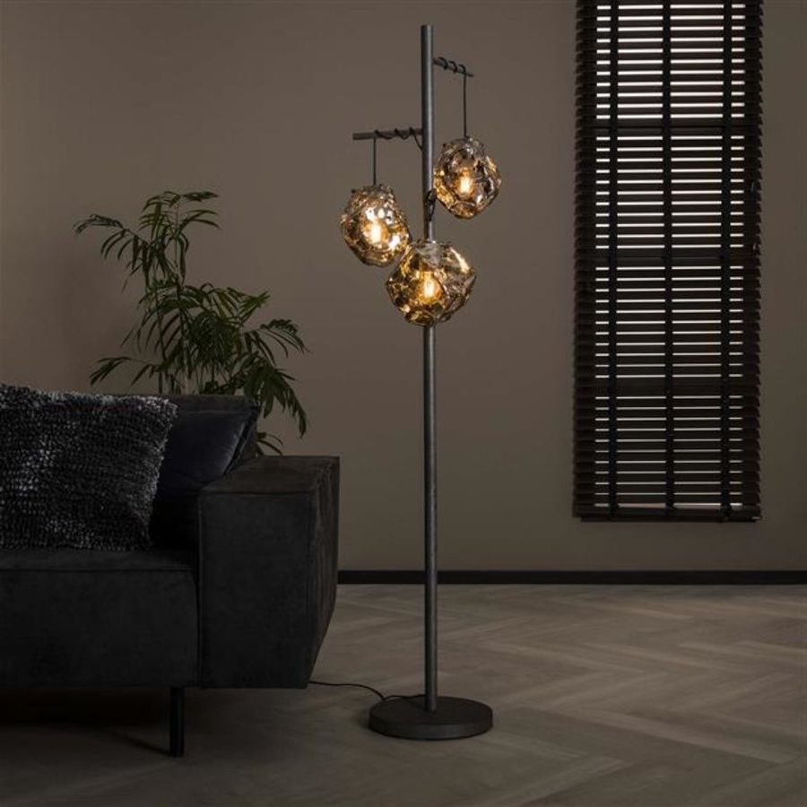 Modern Floor Lamp Jade 3l Rock – Available At Furnwise! – Furnwise Inside Most Current Modern Floor Lamps (View 5 of 15)