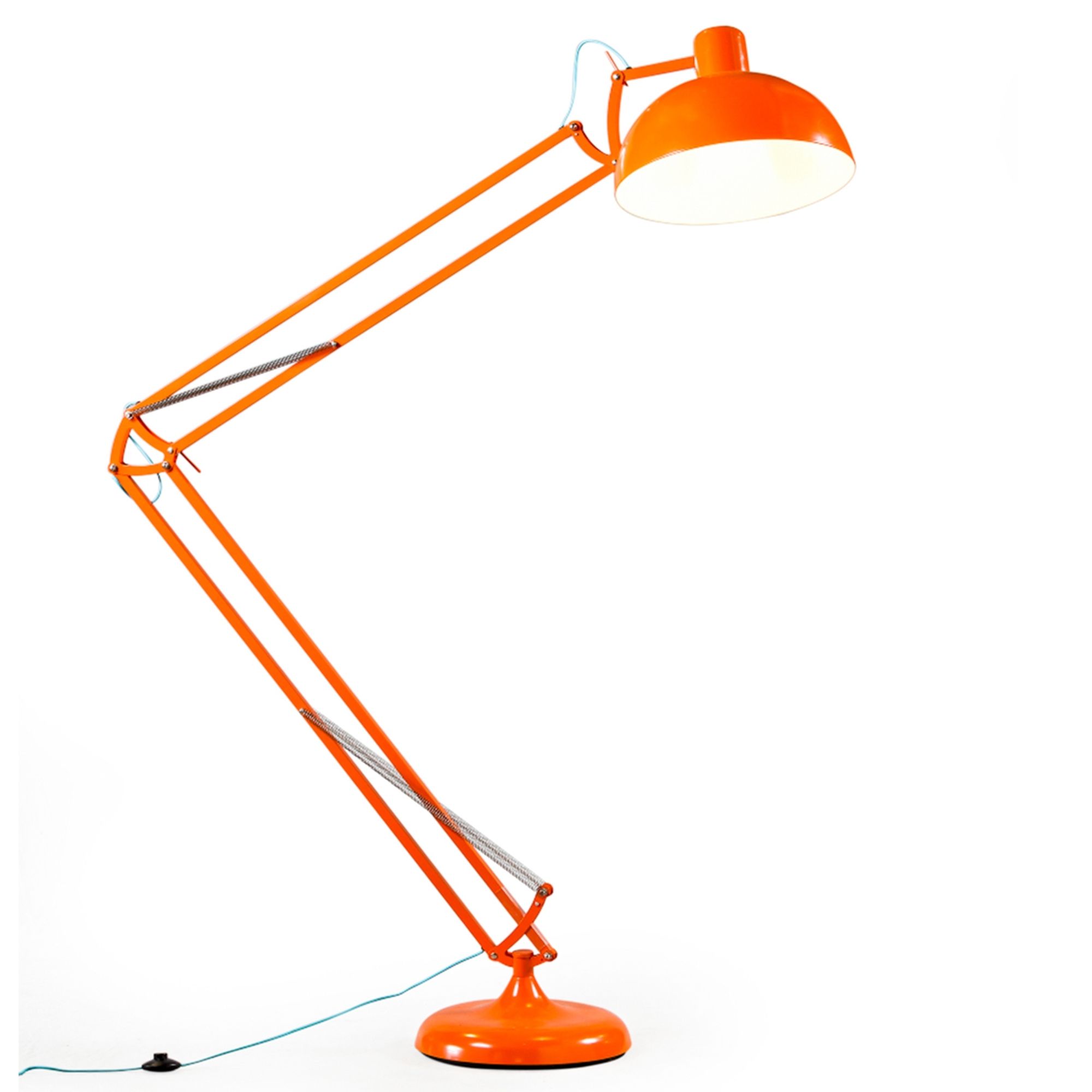 Modern Floor Lamps Online Within Most Current Orange Floor Lamps (View 8 of 15)